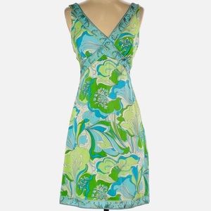Elie Tahari Pretty Silk Summer Dress Size 2